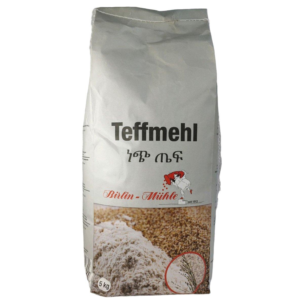 HABESHA Health & Beauty Habesha Food Teffmehl 5KG (White)