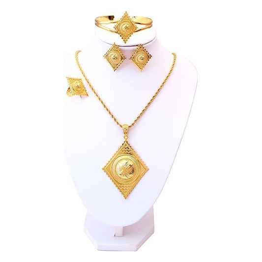 HABESHA Health & Beauty Habesha  Schmuck Jewellery Gold AF-35