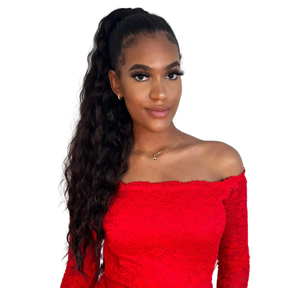 Hair by Sleek Health & Beauty Hair By Sleek - Brinley queue de cheval en cheveux synthétiques