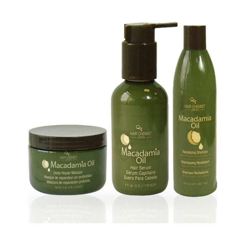 Hair Chemist Hair Chemist Macadamia Oil Trio Bundle