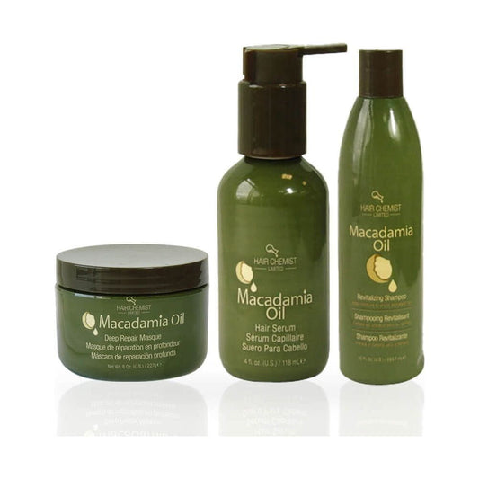 Hair Chemist Health & Beauty Hair Chemist Macadamia Oil Trio Bundle