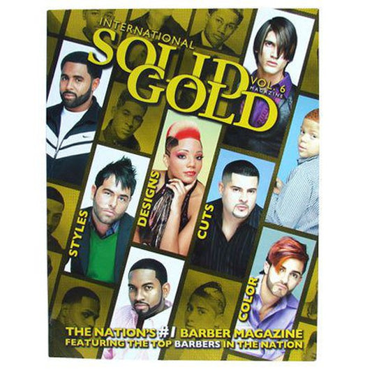 HAIR Hair Style Magazine Solid Gold Barber