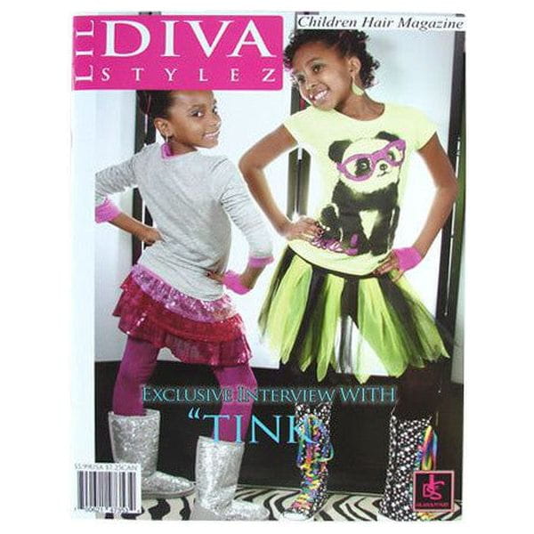 HAIR Health & Beauty Hair Style Magazine Lil Diva C Hildren'S V2