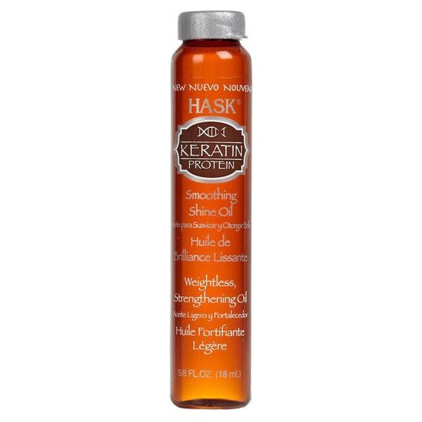 Hask Keratin Oil Smoothing Shine Hair Oil 18ml