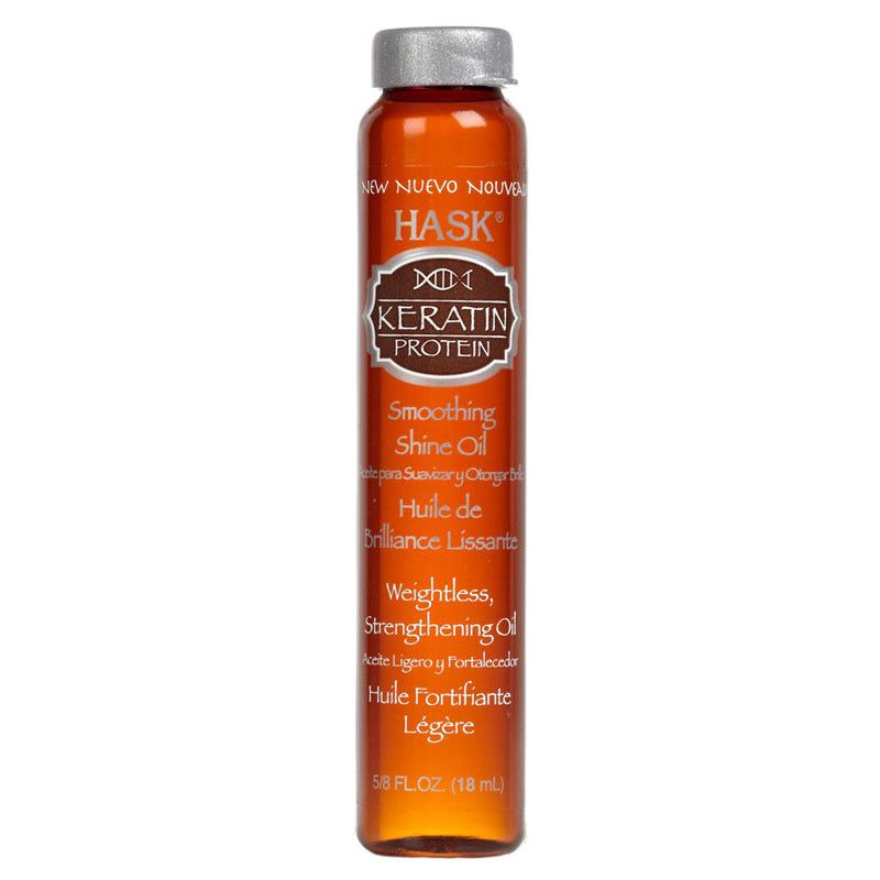 Hask Hask Keratin Oil Smoothing Shine Hair Oil 18ml