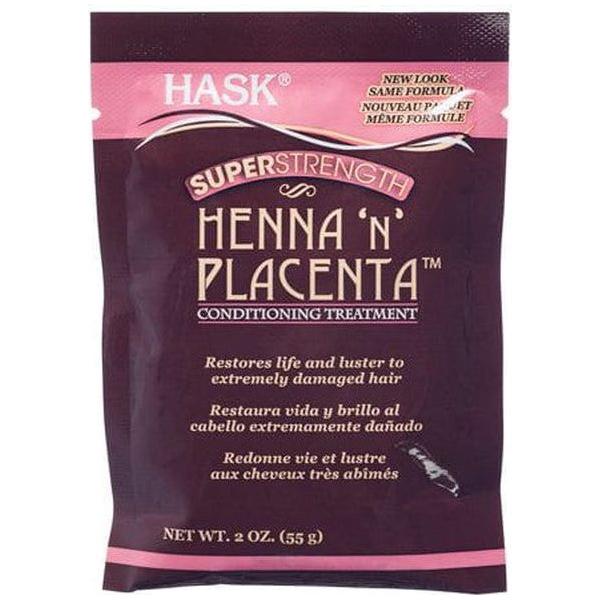 Hask Super Strength Henna'N' Placenta Conditioning Treatment 59Ml