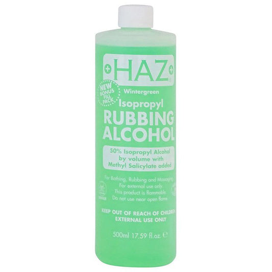 Haz Isopropyl Rubbing Alcohol 50%, 500ml | gtworld.be 