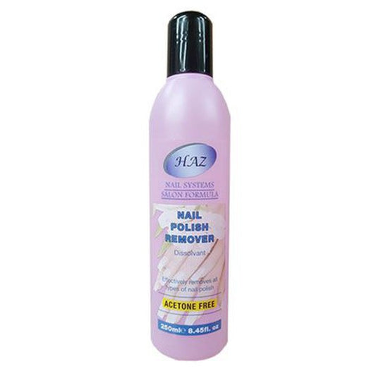 HAZ HAZ Nail Polish Remover Acetone Free 250ml