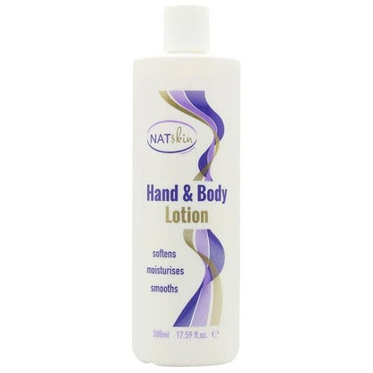 HAZ Health & Beauty NATskin Hand & Body Lotion 500ml