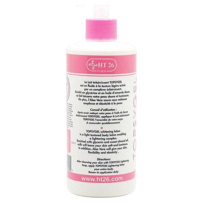 HT 26 Health & Beauty Topsygel Whitening Lotion 500ml