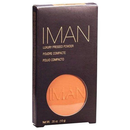 Iman Health & Beauty Iman Luxury Pressed Powder Earth Dark 10g