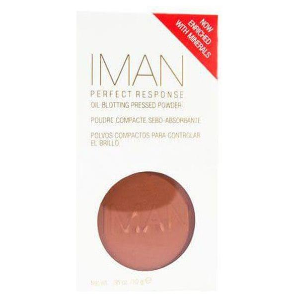 Iman Health & Beauty Iman Perfect Response Oil-Blotting Pressed Powder Deep 10g