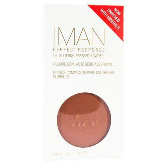 Iman Iman Perfect Response Oil-Blotting Pressed Powder Deep 10g