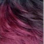 Impression Health & Beauty Schwarz-Burgundy Mix Ombre #OM99J Impression Lace Perücke Emma - Cheveux synthétiques