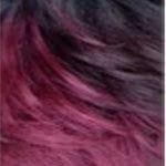 Impression Health & Beauty Schwarz-Burgundy Mix Ombre #OM99J Impression Lace Perücke Emma - Kunsthaar