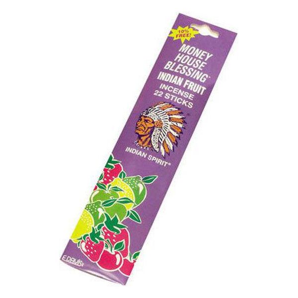 Indian Spirit Health & Beauty Indian Spirit Money House Blessing Indian Fruit Incense 22 sticks