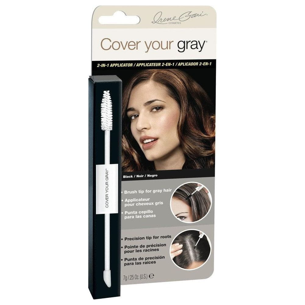 Irene Gari Health & Beauty Brush Black Irene Gari Cover Your Gray 2in1 Hair Color Touch Up 7g