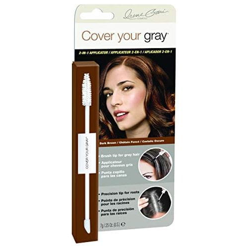 Irene Gari Health & Beauty Dark Brown Irene Gari Cover Your Gray 2in1 Hair Color Touch Up 7g