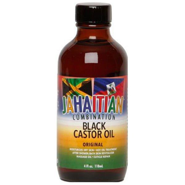 Jahaitian Combination Health & Beauty Combination Black Castor Oil Original Hot Oil Treatment 118ml