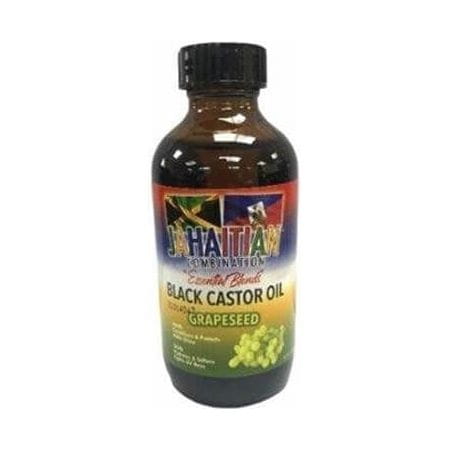 Jahaitian Combination Health & Beauty Jahaitian Combination Black Castor Oil Grapeseed 4oz