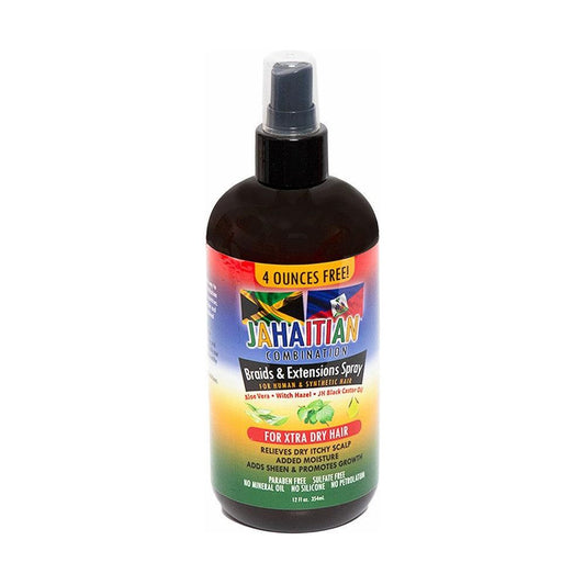 Jahaitian Combination Health & Beauty Jahaitian Combination Braid & Extensions Spray For Xtra Dry 12 Oz