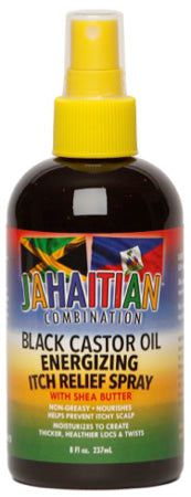 Jahaitian Combination Jahaitian Combination Black Castor Oil Energizing Itch Relief Spray 237ml