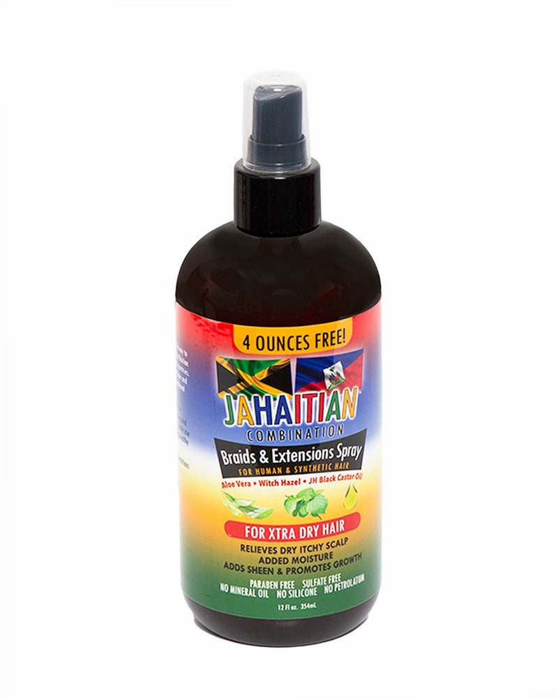 Jahaitian Combination Jahaitian Combination Braid & Extensions Spray For Xtra Dry 12 Oz