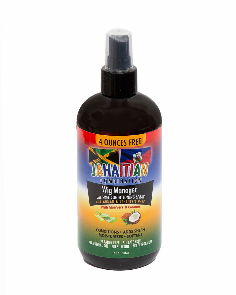 Jahaitian Combination Jahaitian Combination Wig Manager Conditioning Spray With Aloe Vera And Coconut 12 oz