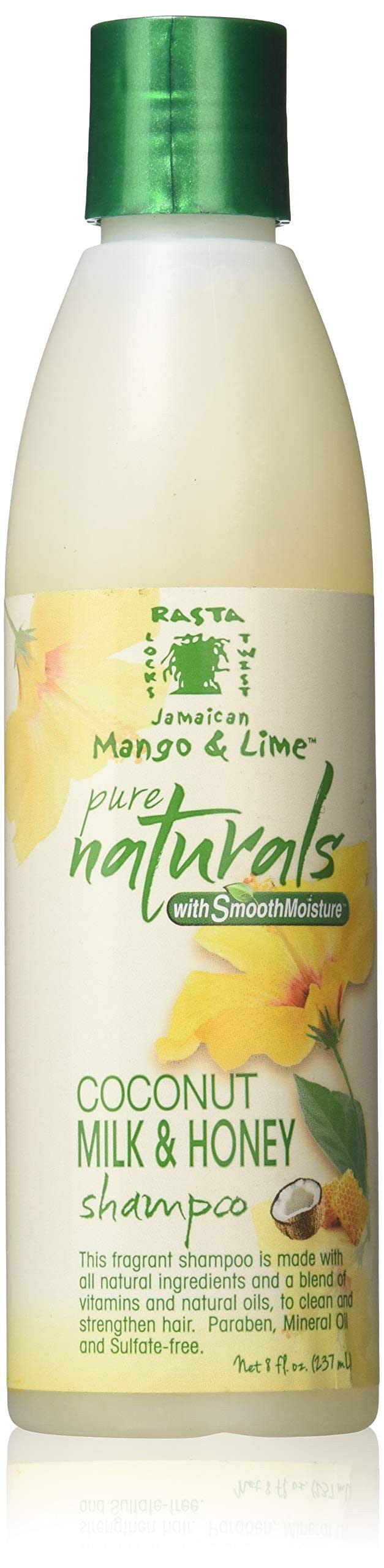 Jamaican Mango & Lime Jamaican Mango & Lime Pure Naturals Coconut Milk & Honey Shampoo 8oz