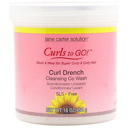 Jane Carter Curl Drench Cleansing Co Wash 454g