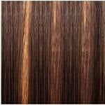 Janet Collection Health & Beauty Mittelbraun-Kupferbraun Mix #FR4/30 Janet Collection Prestige One Alco Remy Yaki Weave 6 pcs 100% Remy Human Hair