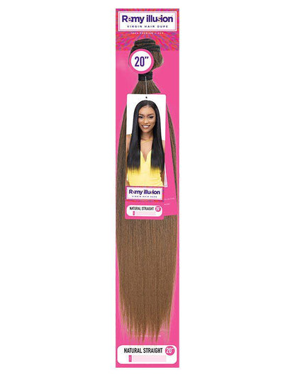 Janet Collection Health & Beauty Remy Illusion Natural Straight 20"/30" -extension Synthetic Hair