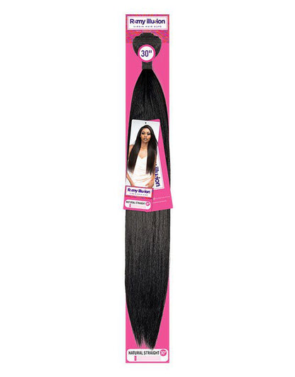 Janet Collection Health & Beauty Remy Illusion Natural Straight 20"/30" -extension Synthetic Hair