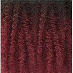 Janet Collection Health & Beauty Schwarz-Burgundy Mix Ombre #OET1B/Burg Janet Collection Boho Twist Braid 18" - Cheveux synthétiques