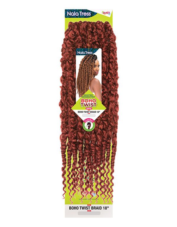 Janet Collection Boho Twist Braid 18" - Cheveux synthétiques | gtworld.be 