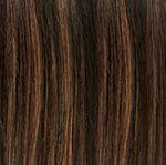 Janet Collection Schwarz-Kupferbraun Mix #F1B/30 Janet Collection Lavish De vrais cheveux  Sasha Perücke