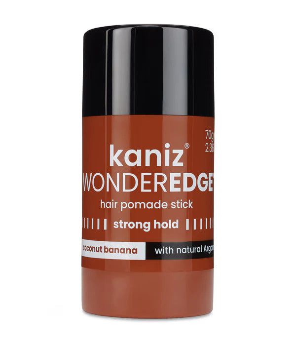 Kaniz WonderEdge Hair Pomade Stick - Kokos Banane 70g | gtworld.be 