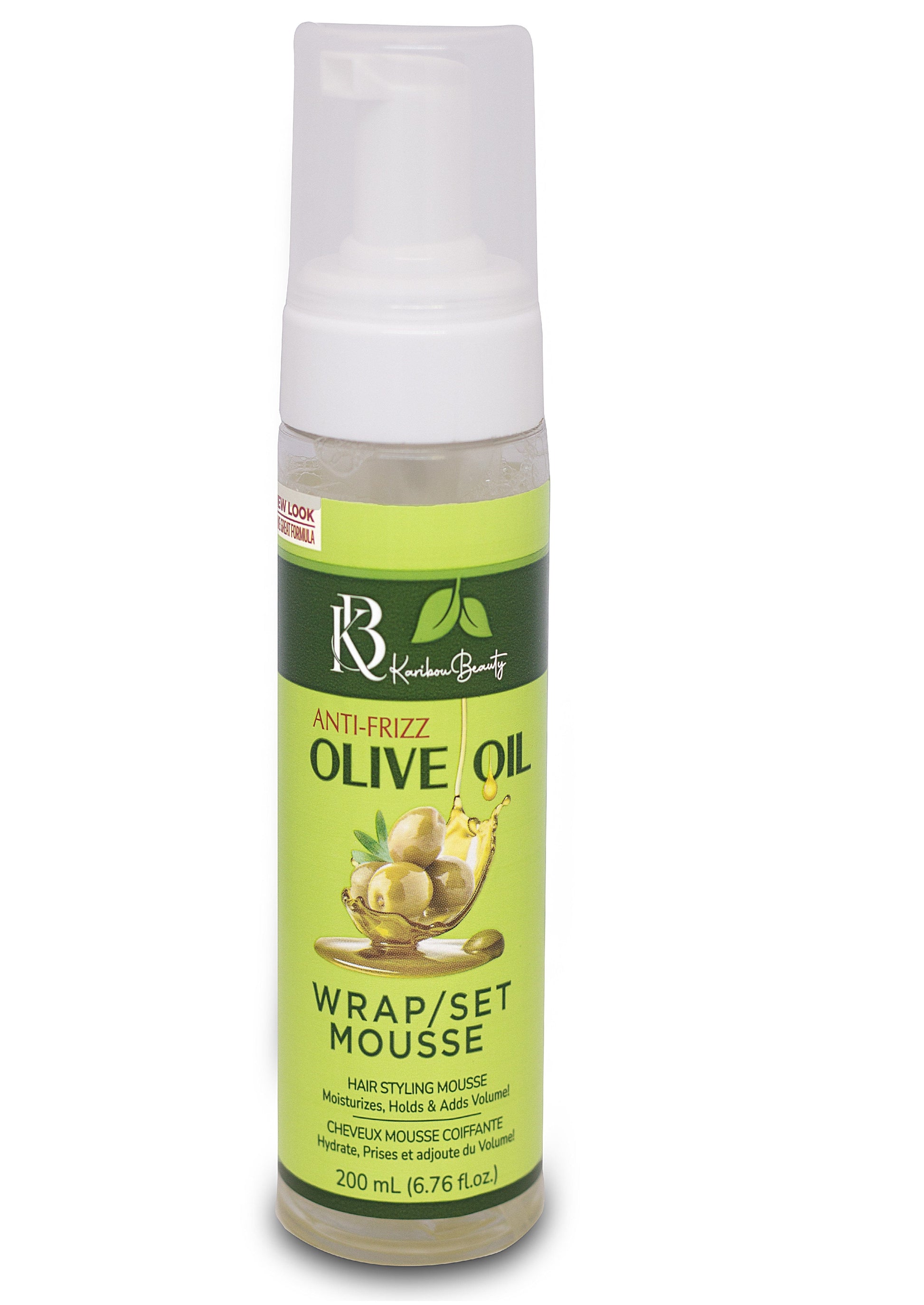 Karibou Health & Beauty karibou Beauty Olive Oil Wrap Set Mousse 200 ml