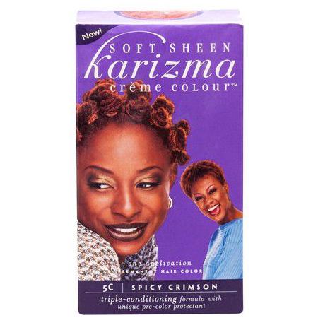 Karizma Health & Beauty Karizma Permanent Hair Color Spicy Crimson :5C 21408 Karizma Soft Sheen Permanent Creme Hair Colour