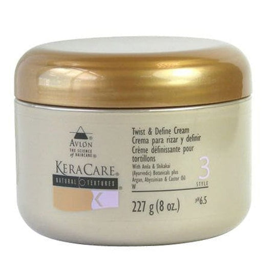 KeraCare Natural Textures Twist & Define Creme 8oz /228g | gtworld.be 