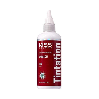 Kiss Health & Beauty Kiss Tintation  Crimson Kiss Semi-Permanent Hair Color Tintation 148ml