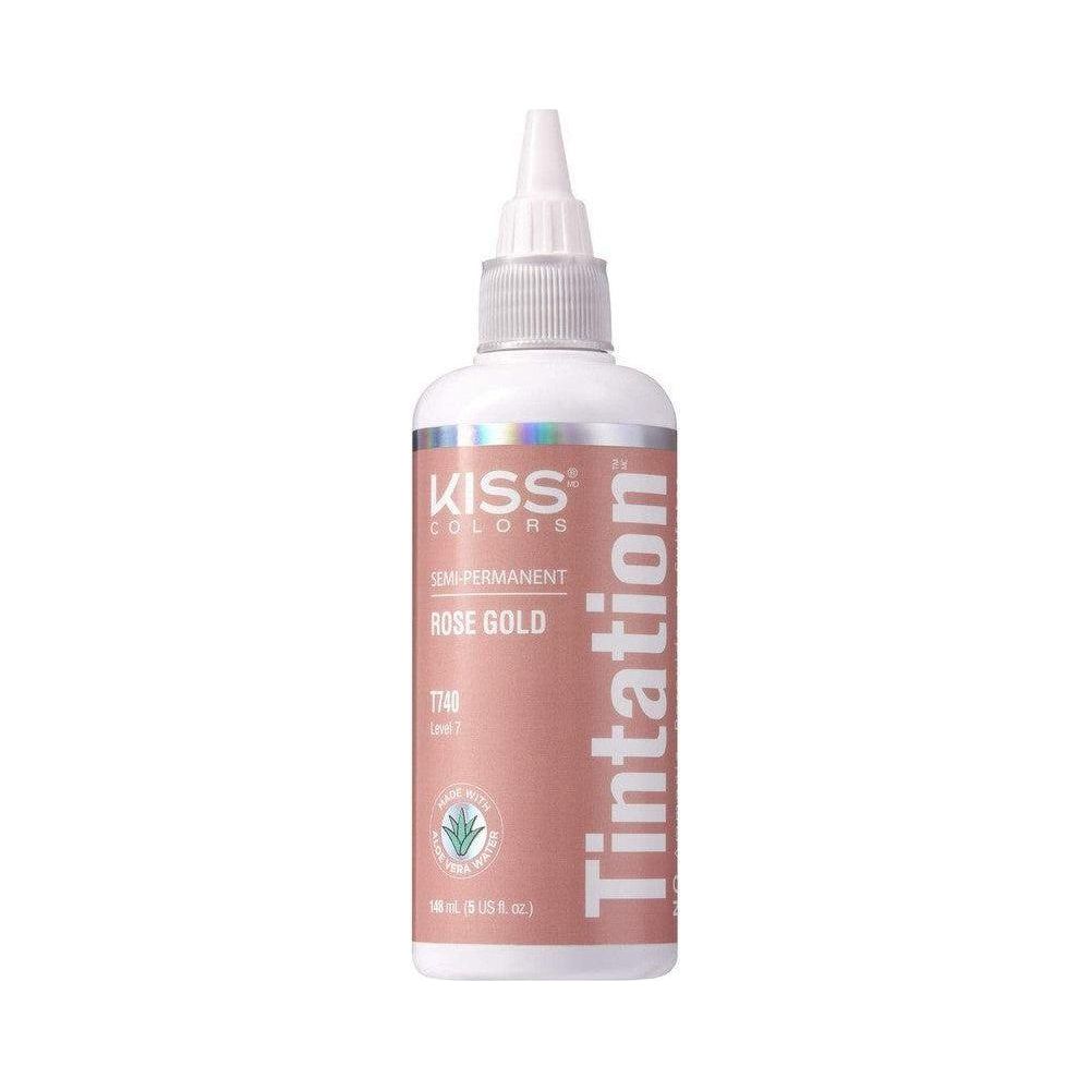 Kiss Health & Beauty Kiss Tintation  Rose Gold Kiss Semi-Permanent Hair Color Tintation 148ml