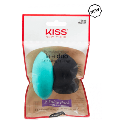 Kiss New York Health & Beauty Kiss New York Makeup Sponge Lala Duo Kiss New York Makeup Sponge