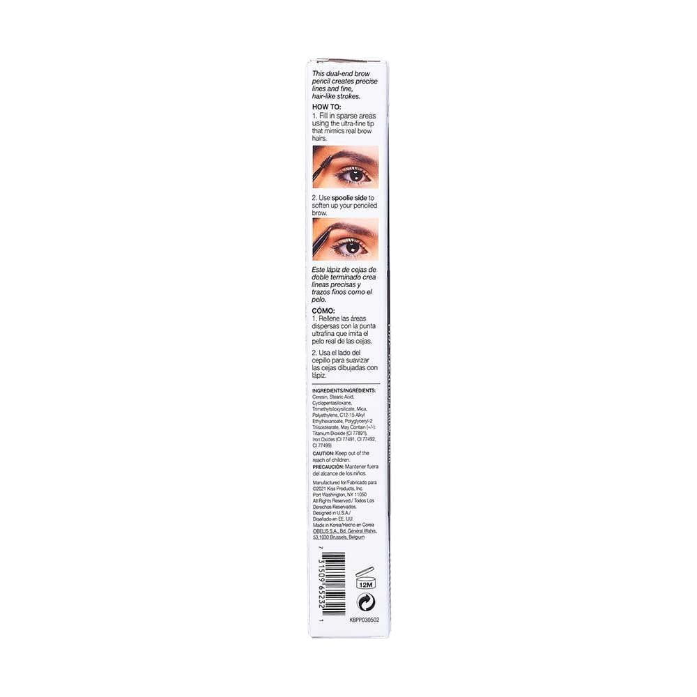 Kiss New York Health & Beauty Kiss New York Top Brow Fine Precision Pencil