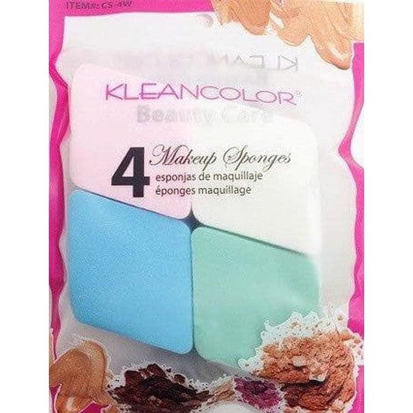 Kleancolor Health & Beauty Kc Cosmetic Make Up Sponges 4P Cs Kccs4W