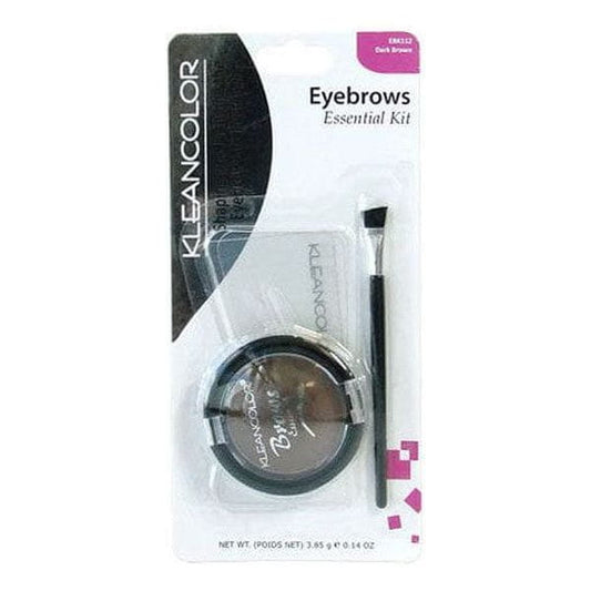 Kleancolor Health & Beauty Kc Eyebrow Kit Dark Brown