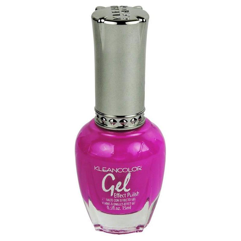 Kleancolor Health & Beauty Kleancolor GEL EFFECT POLISH #GRAPE BURST G253, 15ml