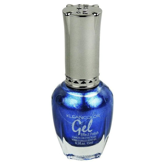 Kleancolor Health & Beauty Kleancolor GEL EFFECT POLISH METALLIC SAPPHIRE G165, 15ml