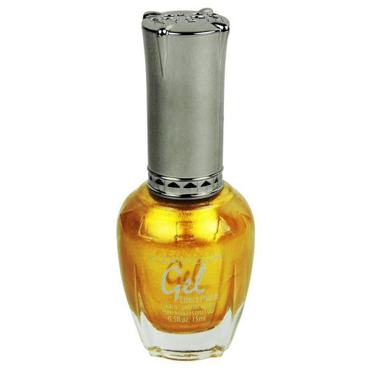 Kleancolor Health & Beauty Kleancolor GEL EFFECT POLISH METALLIC YELLOW G162, 15ml