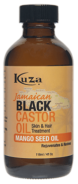 Kuza Kuza Jamaican Black Castor Oil Mango Seed Skin & Hair Treatment 4 Oz